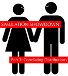 Excel Simulation Show-Down Part 3: Correlating Distributions
